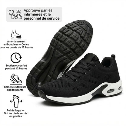 Orthora™ Pro — Chaussures Originales Confort 12 Heures | Soulagement des Douleurs aux Pieds, Genoux & Dos