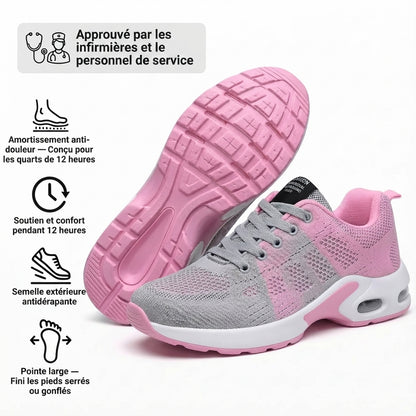 Orthora™ Pro — Chaussures Originales Confort 12 Heures | Soulagement des Douleurs aux Pieds, Genoux & Dos