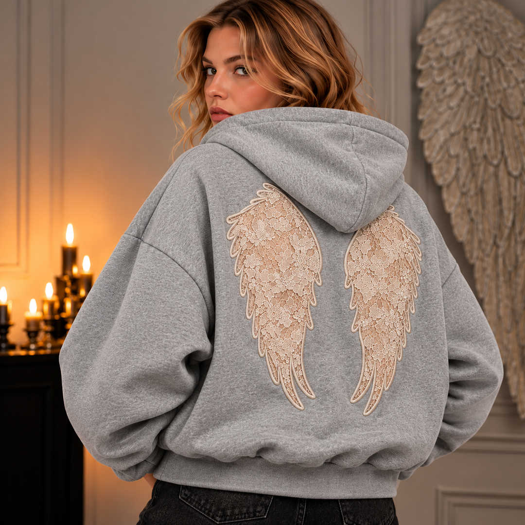 Angel Lace Wings Hoodie 2026