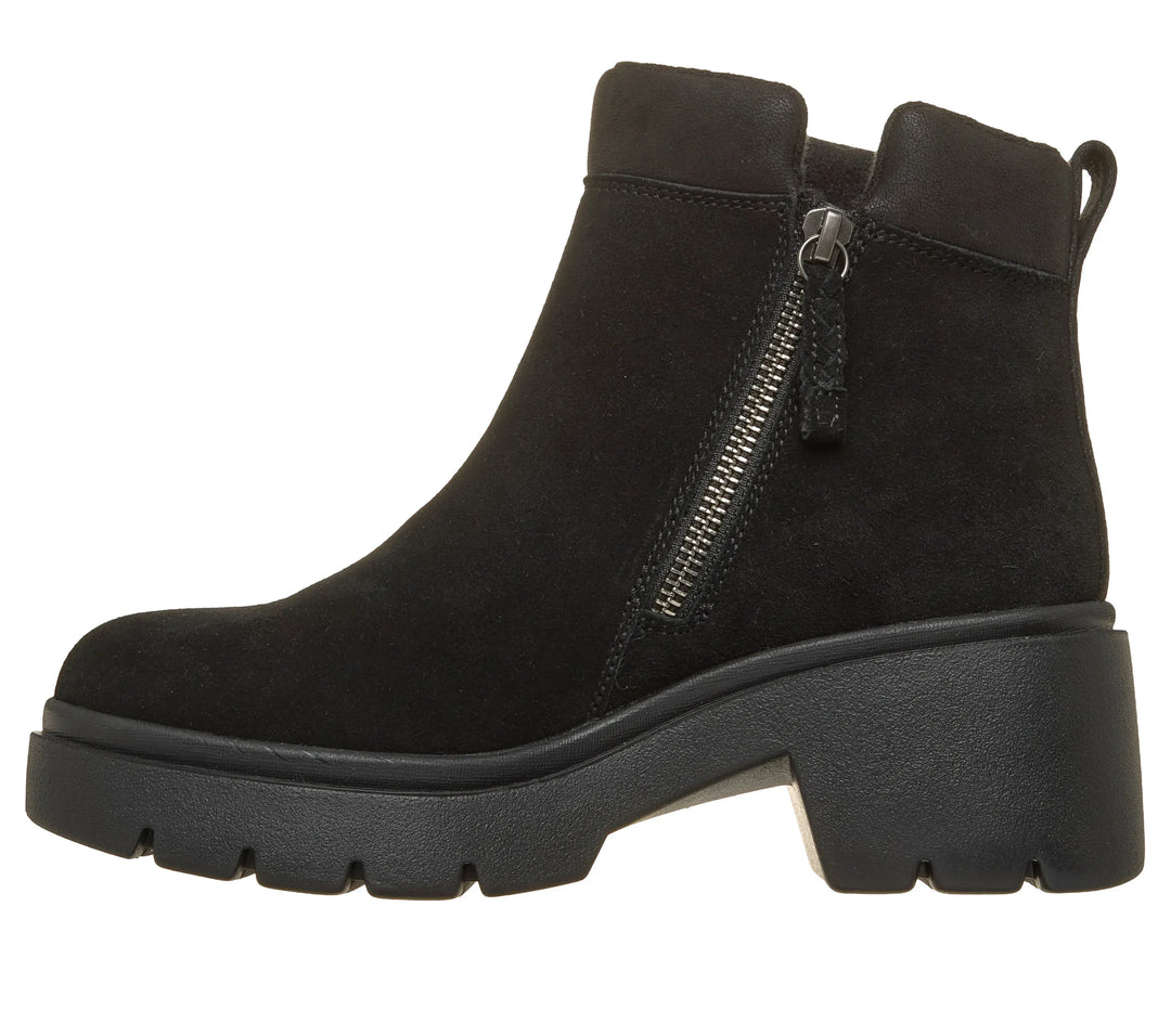 Skechers® Chunky Suede Comfort Ankle Boots