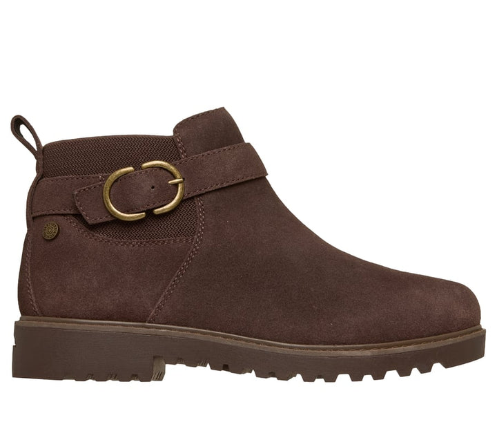 Skechers® Buckle Comfort Suede Ankle Boots 2026