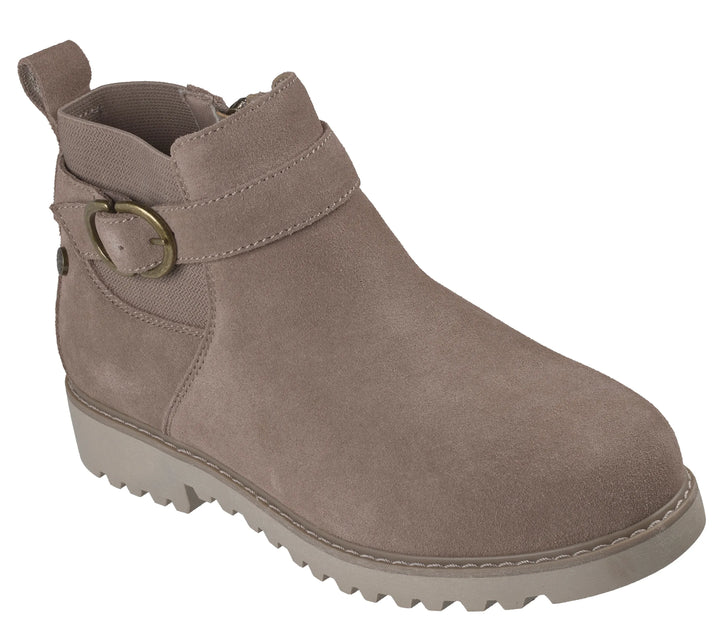 Skechers® Buckle Comfort Suede Ankle Boots 2026