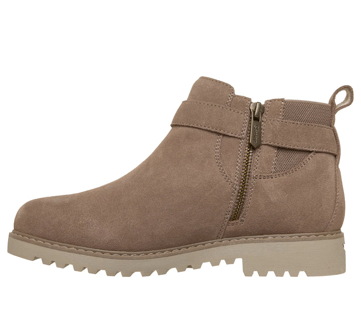 Skechers® Buckle Comfort Suede Ankle Boots 2026