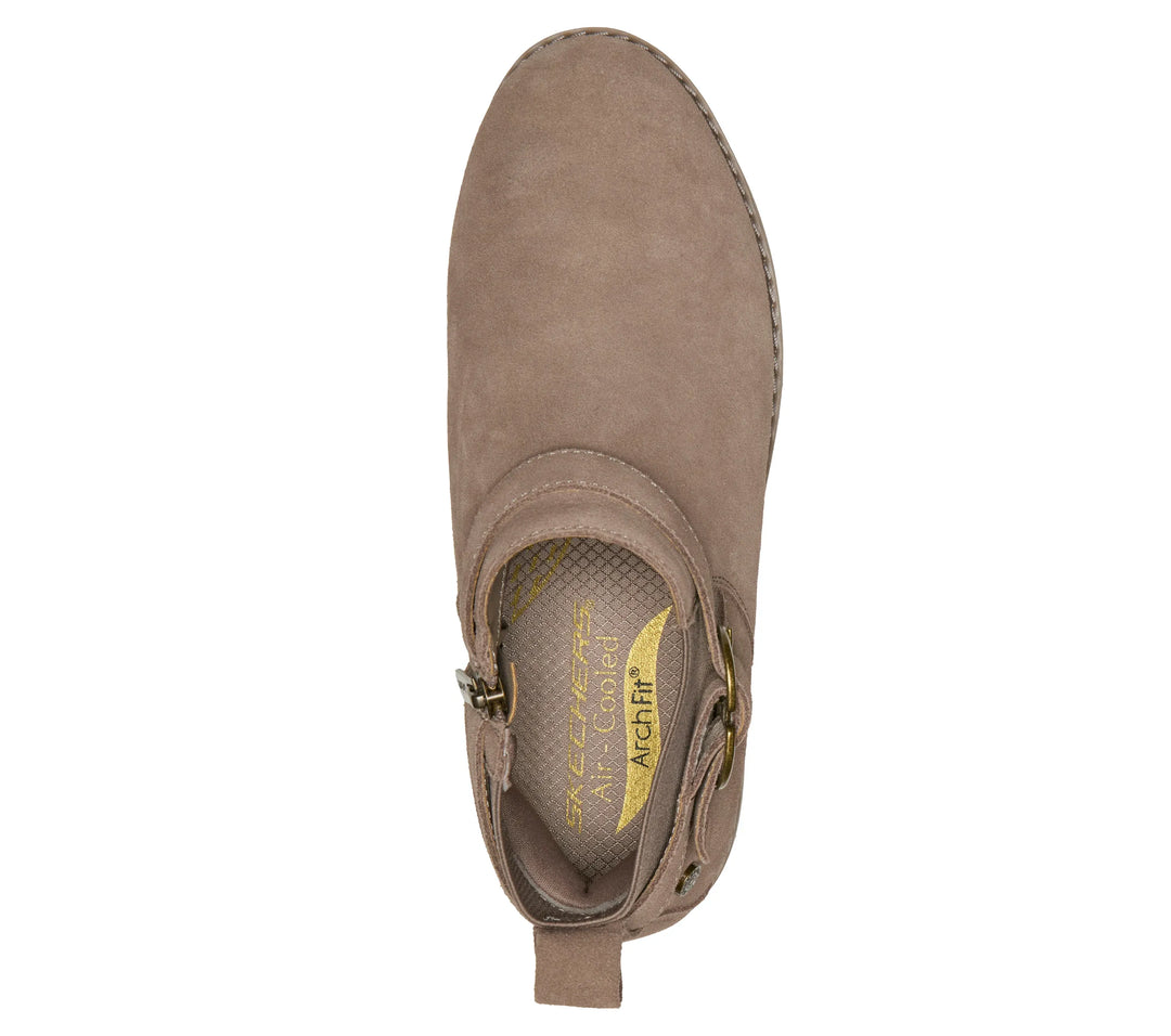 Skechers® Buckle Comfort Suede Ankle Boots 2026