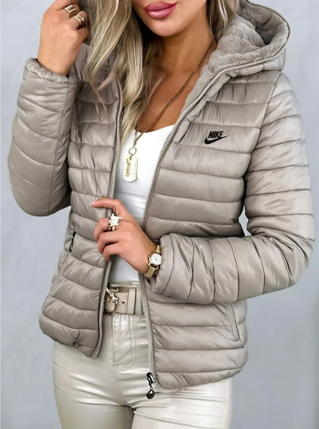 Aveline™ Luxe Fur Puffer Jacket