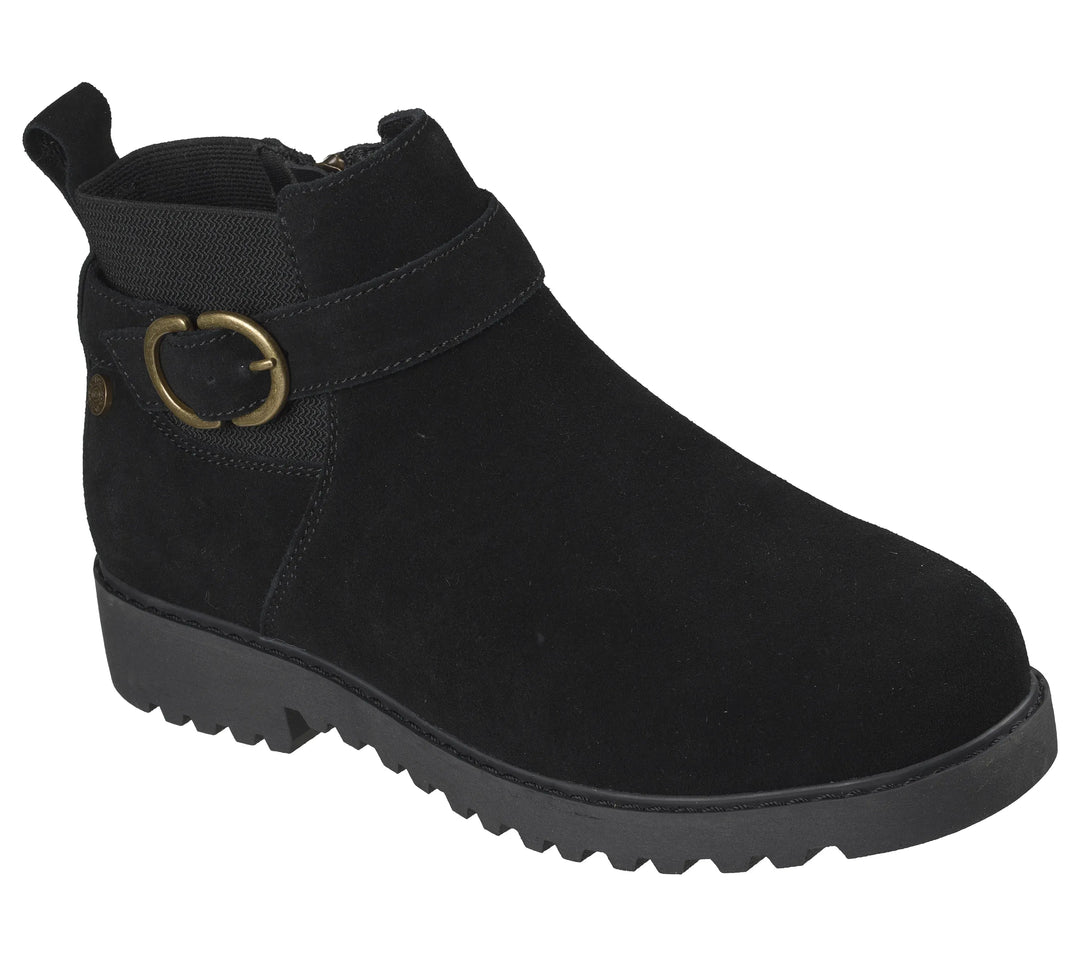 Skechers® Buckle Comfort Suede Ankle Boots 2026