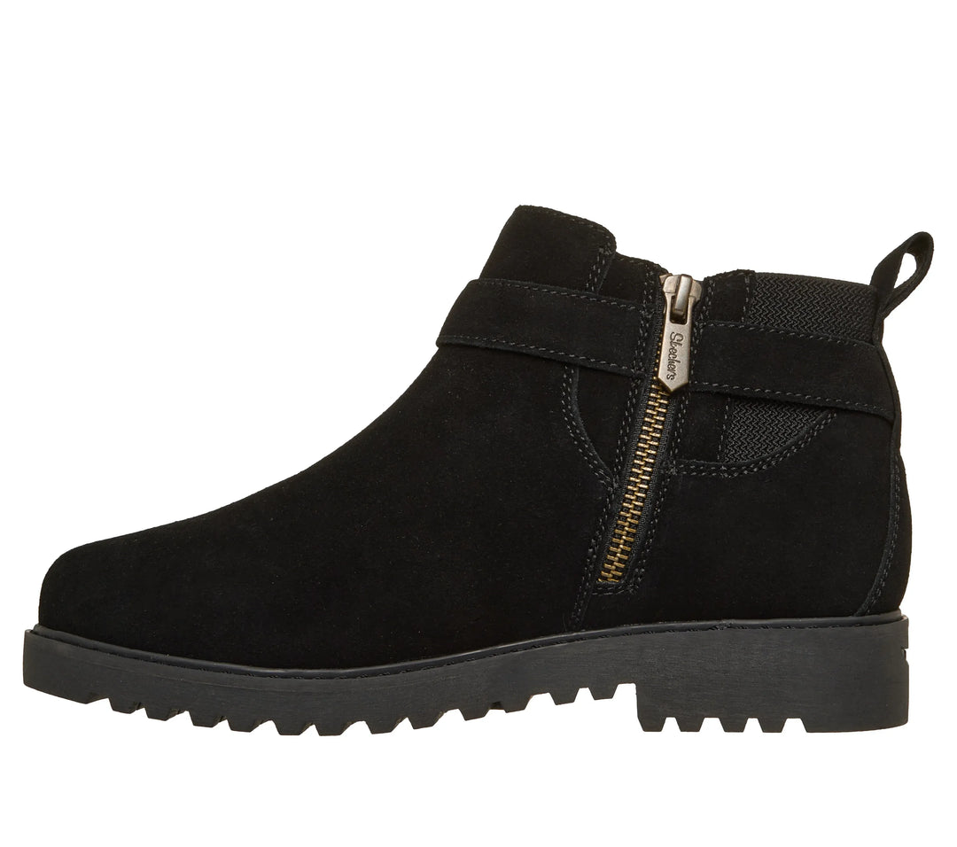 Skechers® Buckle Comfort Suede Ankle Boots 2026