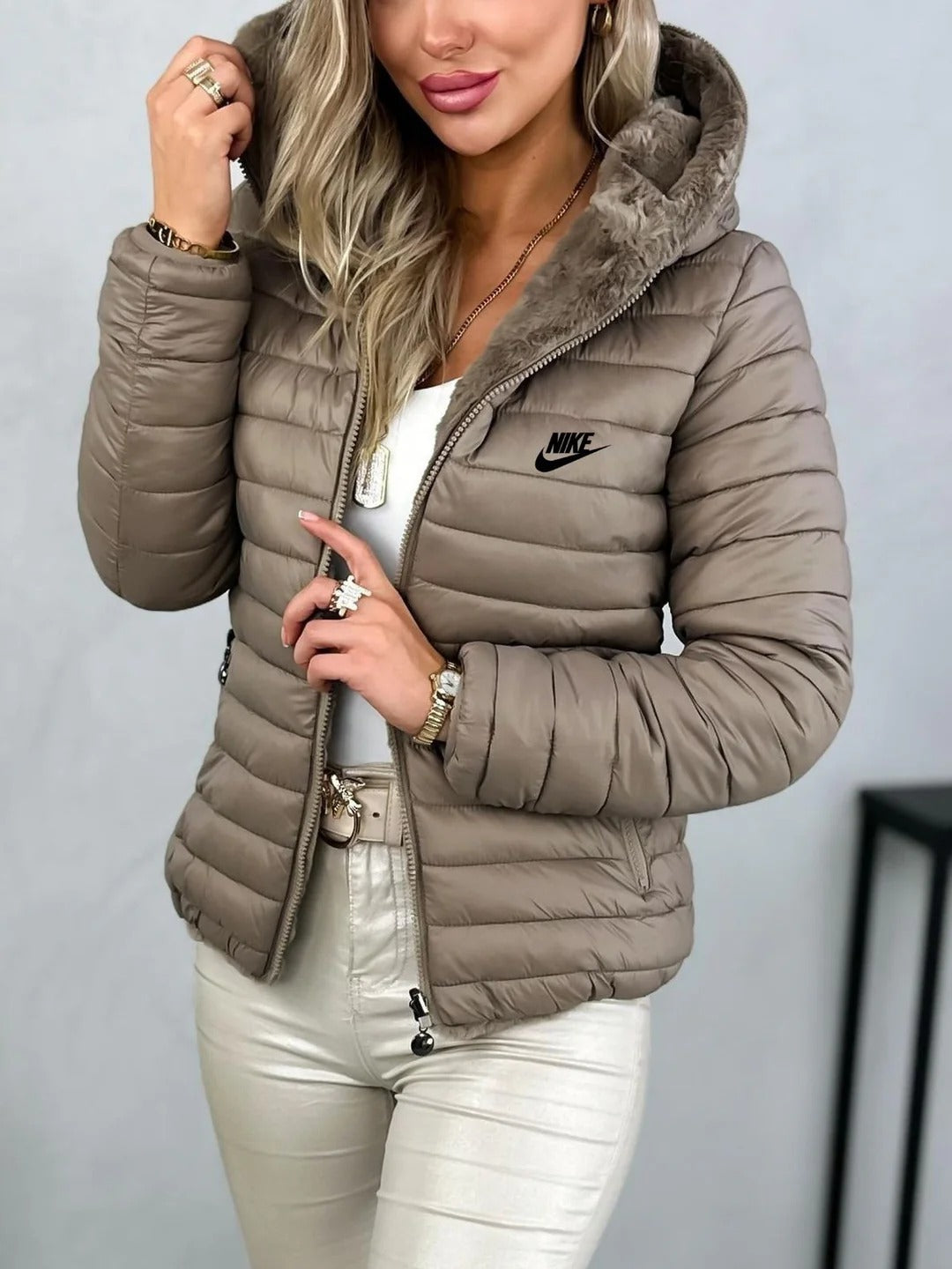 Aveline™ Luxe Fur Puffer Jacket
