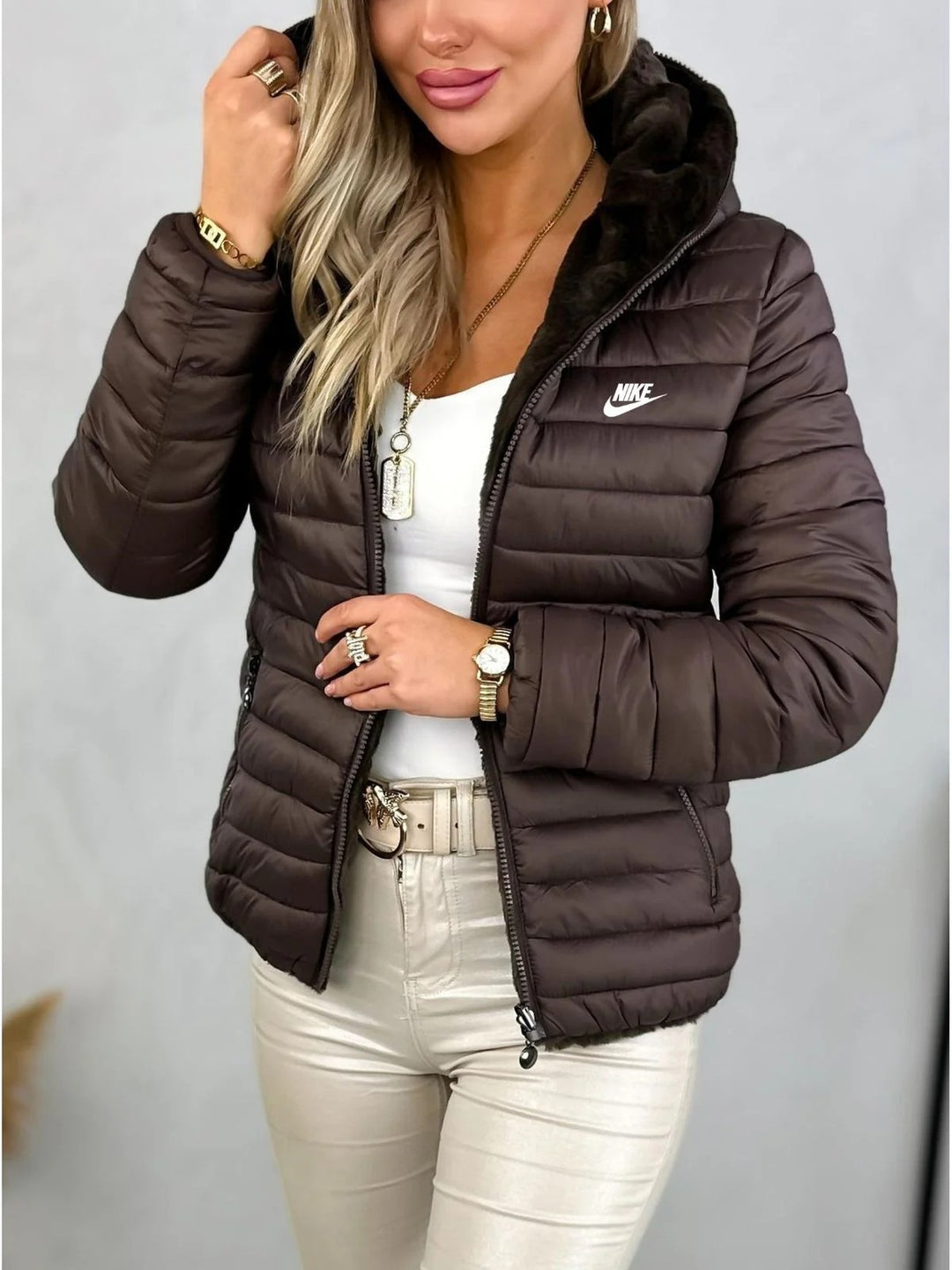 Aveline™ Luxe Fur Puffer Jacket
