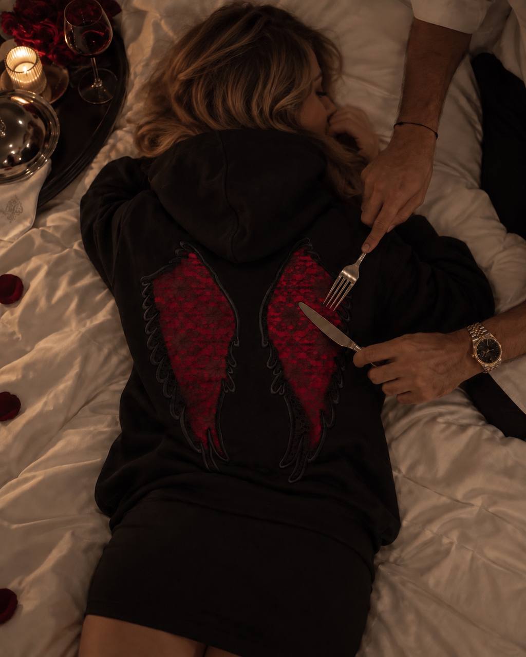 Angel Lace Wings Hoodie 2026