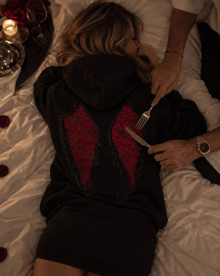 Angel Lace Wings Hoodie 2026